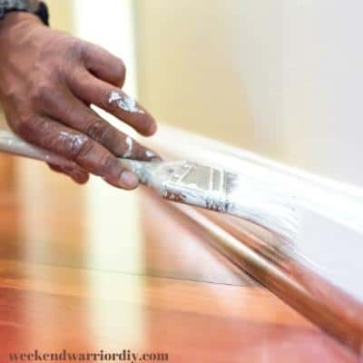 painting baseboards