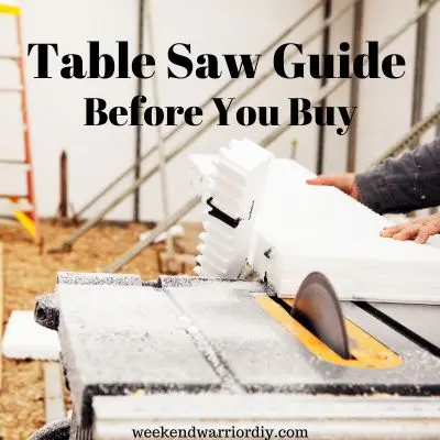 Table Saw Guide